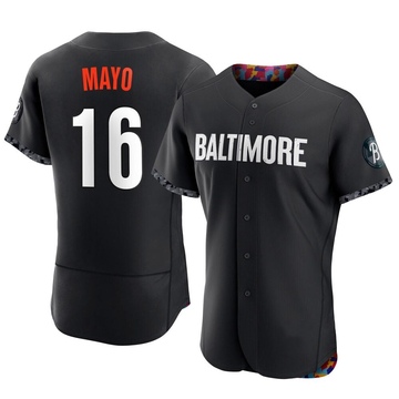 Black Authentic Coby Mayo Men's Baltimore Orioles 2023 City Connect Jersey