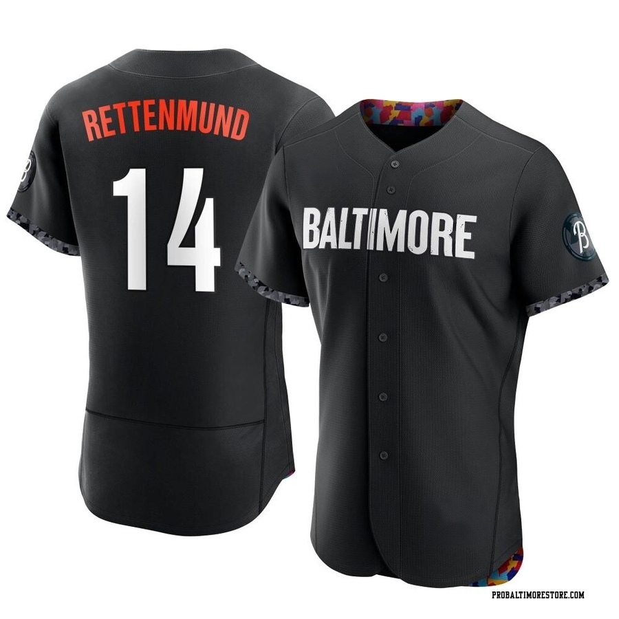 Black Authentic Merv Rettenmund Men's Baltimore Orioles 2023 City Connect Jersey
