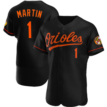 Black Authentic Richie Martin Men's Baltimore Orioles Alternate Jersey