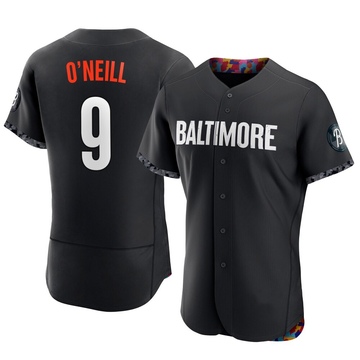 Black Authentic Tyler O'Neill Men's Baltimore Orioles 2023 City Connect Jersey