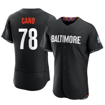 Black Authentic Yennier Cano Men's Baltimore Orioles 2023 City Connect Jersey