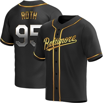 Black Golden Replica Houston Roth Youth Baltimore Orioles Alternate Jersey