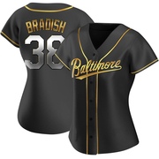 Black Golden Replica Kyle Bradish Women's Baltimore Orioles Alternate Jersey
