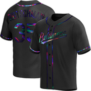 Black Holographic Replica Adley Rutschman Youth Baltimore Orioles Alternate Jersey