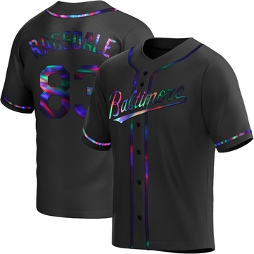 Black Holographic Replica Carson Ragsdale Men's Baltimore Orioles Alternate Jersey