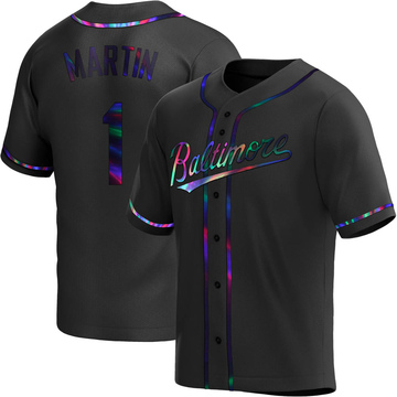 Black Holographic Replica Richie Martin Youth Baltimore Orioles Alternate Jersey