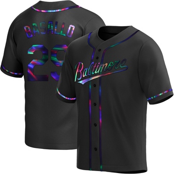 Black Holographic Replica Samuel Basallo Men's Baltimore Orioles Alternate Jersey