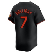 Black Limited Jackson Holliday Men's Baltimore Orioles Alternate Jersey