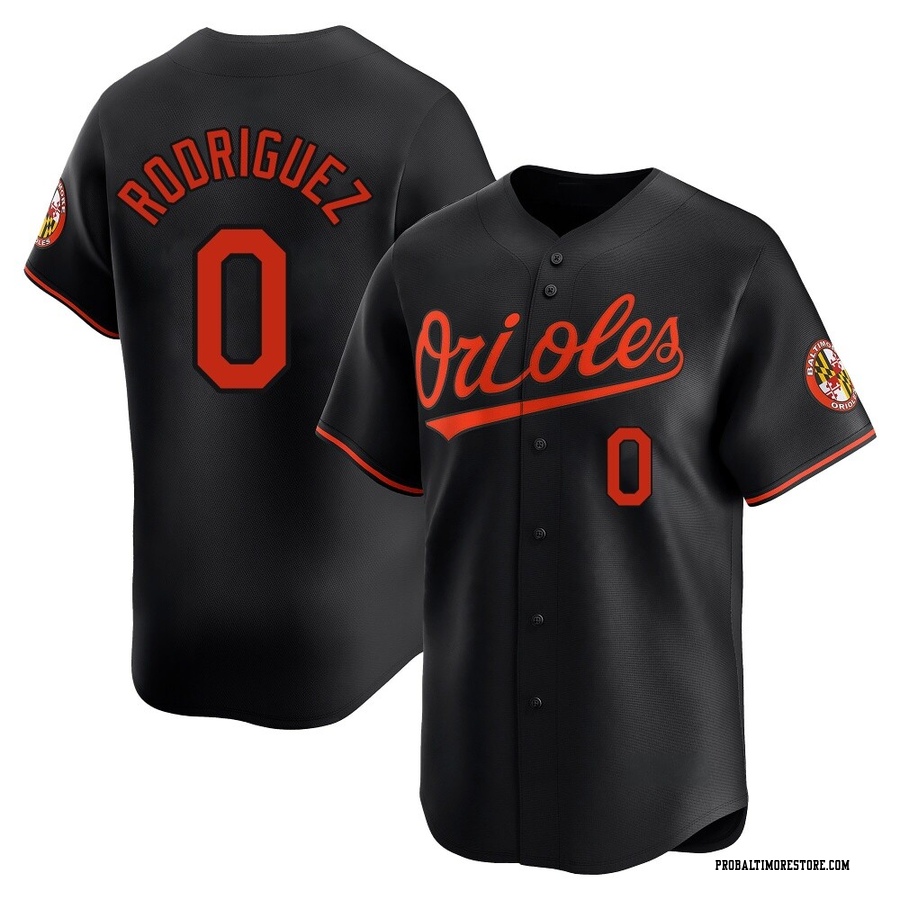 Black Limited Miguel Rodriguez Youth Baltimore Orioles Alternate Jersey
