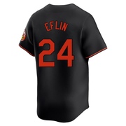 Black Limited Zach Eflin Youth Baltimore Orioles Alternate Jersey