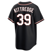 Black Replica Andrew Kittredge Men's Baltimore Orioles Fashion Out Jersey