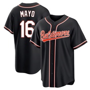Black Replica Coby Mayo Youth Baltimore Orioles Fashion Out Jersey