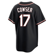 Black Replica Colton Cowser Men's Baltimore Orioles Fashion Out Jersey