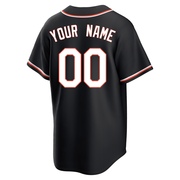 Black Replica Custom Youth Baltimore Orioles Fashion Out Jersey