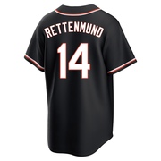 Black Replica Merv Rettenmund Men's Baltimore Orioles Fashion Out Jersey
