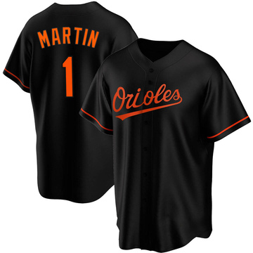 Black Replica Richie Martin Men's Baltimore Orioles Alternate Jersey