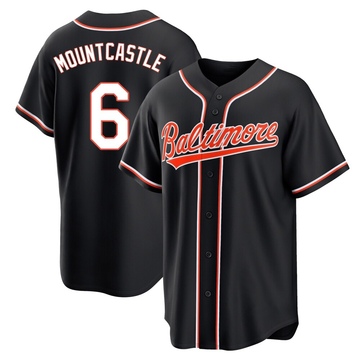 Black Replica Ryan Mountcastle Youth Baltimore Orioles Fashion Out Jersey
