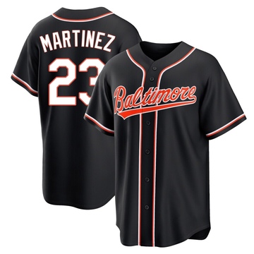 Black Replica Tippy Martinez Men's Baltimore Orioles Fashion Out Jersey