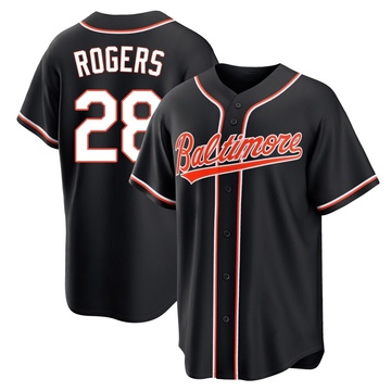 Black Replica Trevor Rogers Youth Baltimore Orioles Fashion Out Jersey