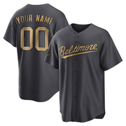 Charcoal Replica Custom Youth Baltimore Orioles 2022 All-Star Game Jersey