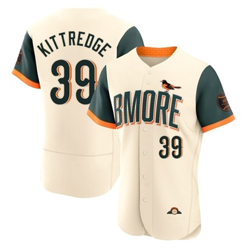 Cream Authentic Andrew Kittredge Men's Baltimore Orioles 2026 City Connect Stadium Jersey