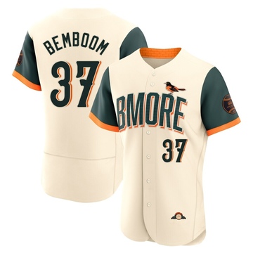 Cream Authentic Anthony Bemboom Men's Baltimore Orioles 2026 City Connect Stadium Jersey