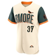 Cream Authentic Cade Povich Men's Baltimore Orioles 2026 City Connect Stadium Jersey