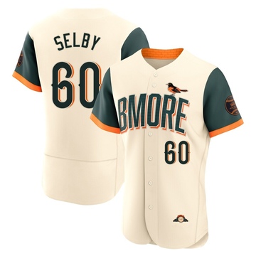Cream Authentic Colin Selby Men's Baltimore Orioles 2026 City Connect Stadium Jersey