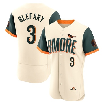 Cream Authentic Curt Blefary Men's Baltimore Orioles 2026 City Connect Stadium Jersey