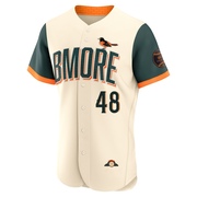 Cream Authentic Grant Wolfram Men's Baltimore Orioles 2026 City Connect Stadium Jersey