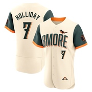 Cream Authentic Jackson Holliday Men's Baltimore Orioles 2026 City Connect Stadium Jersey