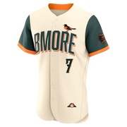 Cream Authentic Jackson Holliday Men's Baltimore Orioles 2026 City Connect Stadium Jersey
