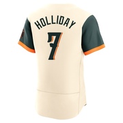 Cream Authentic Jackson Holliday Men's Baltimore Orioles 2026 City Connect Stadium Jersey