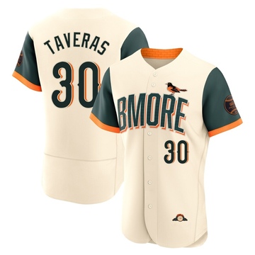 Cream Authentic Leody Taveras Men's Baltimore Orioles 2026 City Connect Stadium Jersey
