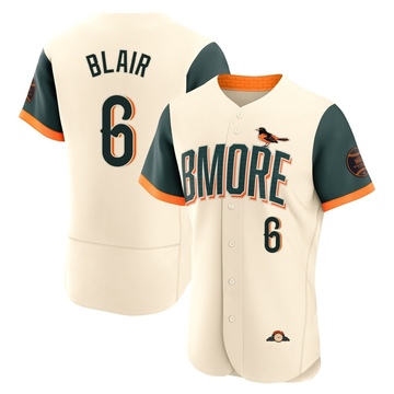 Cream Authentic Paul Blair Men's Baltimore Orioles 2026 City Connect Stadium Jersey