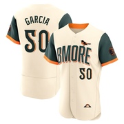 Cream Authentic Rico Garcia Men's Baltimore Orioles 2026 City Connect Stadium Jersey