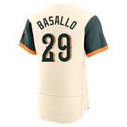 Cream Authentic Samuel Basallo Men's Baltimore Orioles 2026 City Connect Stadium Jersey