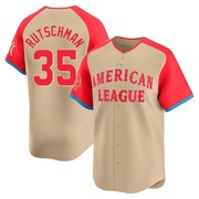 Cream Limited Adley Rutschman Men's Baltimore Orioles American League 2024 All-Star Game Jersey