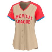 Cream Limited Adley Rutschman Women's Baltimore Orioles American League 2024 All-Star Game Jersey