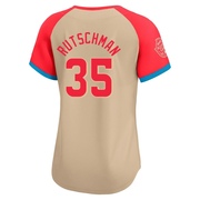 Cream Limited Adley Rutschman Women's Baltimore Orioles American League 2024 All-Star Game Jersey