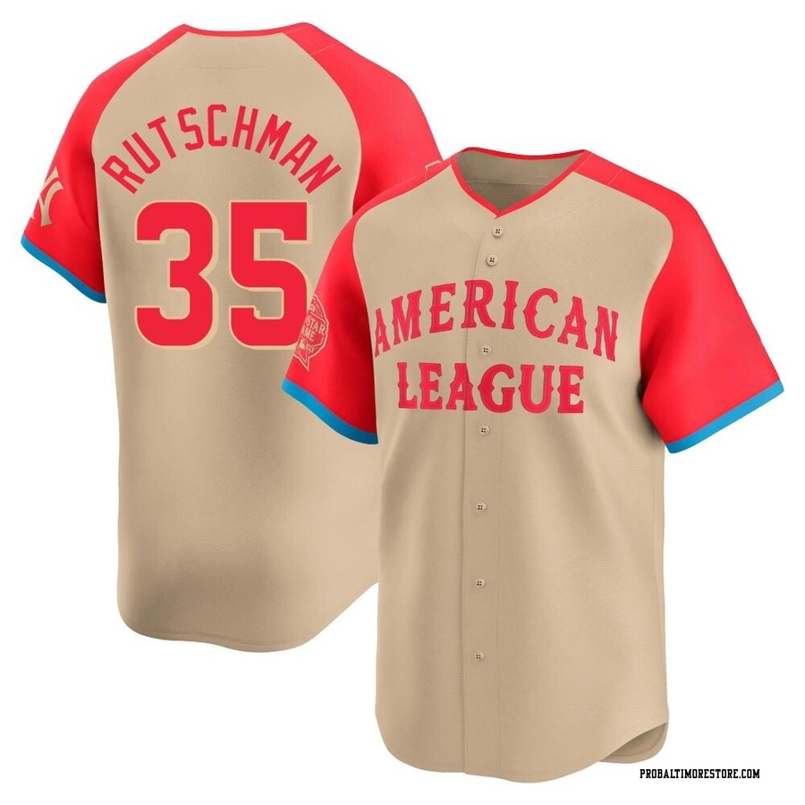 Cream Limited Adley Rutschman Youth Baltimore Orioles American League 2024 All-Star Game Jersey