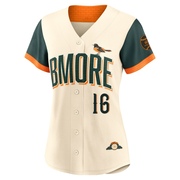 Cream Limited Coby Mayo Women's Baltimore Orioles 2026 City Connect Stadium Jersey