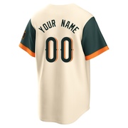 Cream Limited Custom Men's Baltimore Orioles 2026 City Connect Stadium Jersey