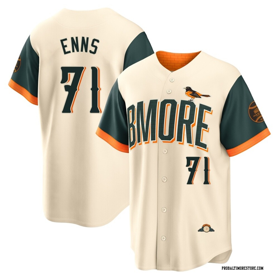 Cream Limited Dietrich Enns Men's Baltimore Orioles 2026 City Connect Stadium Jersey