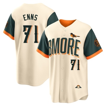 Cream Limited Dietrich Enns Youth Baltimore Orioles 2026 City Connect Stadium Jersey