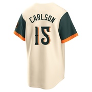 Cream Limited Dylan Carlson Men's Baltimore Orioles 2026 City Connect Stadium Jersey