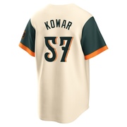 Cream Limited Jackson Kowar Youth Baltimore Orioles 2026 City Connect Stadium Jersey