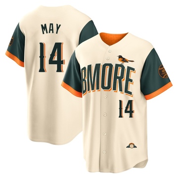Cream Limited Lee May Youth Baltimore Orioles 2026 City Connect Stadium Jersey