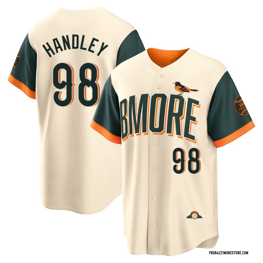 Cream Limited Maverick Handley Men's Baltimore Orioles 2026 City Connect Stadium Jersey