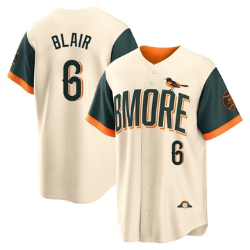 Cream Limited Paul Blair Men's Baltimore Orioles 2026 City Connect Stadium Jersey